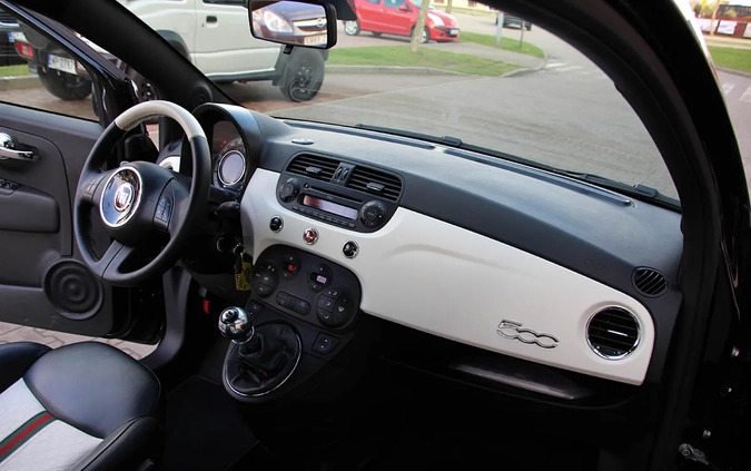 Fiat 500 cena 36900 przebieg: 49000, rok produkcji 2012 z Gostynin małe 781